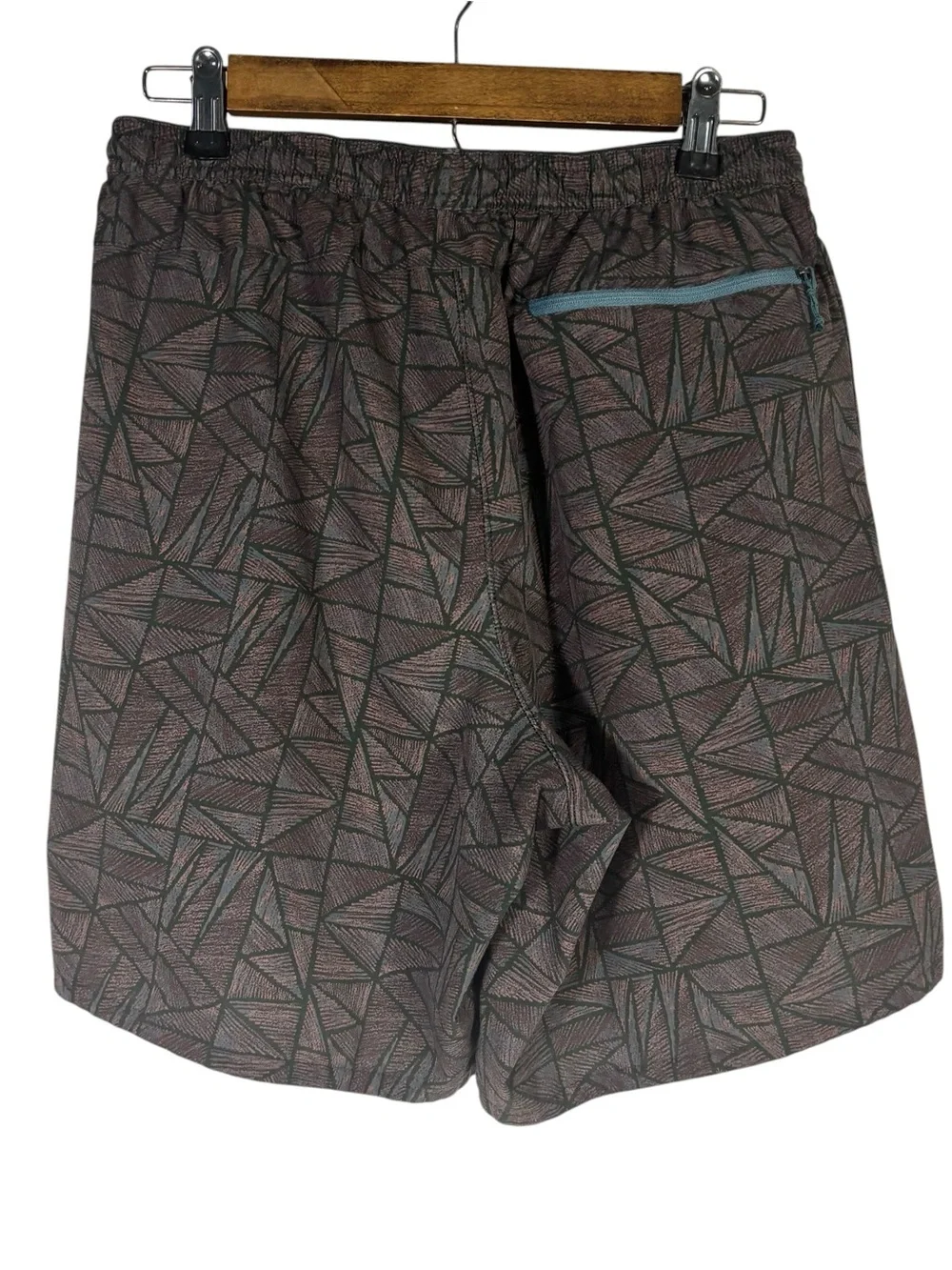 Patagonia Brown Blue Geometric Nine Trails 8
